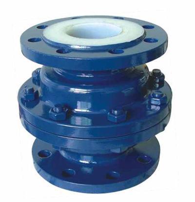 PFTE Lined Ball valve Butterfly valve check valve  stop valve Fluorine lined pipe fittings for Acid Chemical Tank