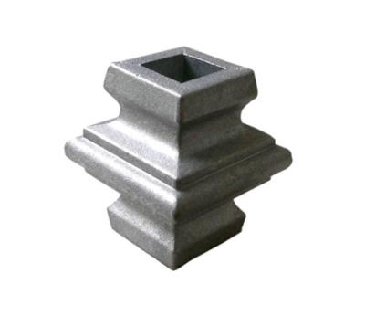 Easy Assembled Ornamental Iron Parts Square Baluster Fence And Railing Collars