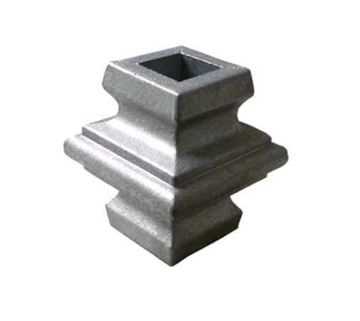 Easy Assembled Ornamental Iron Parts Square Baluster Fence And Railing Collars