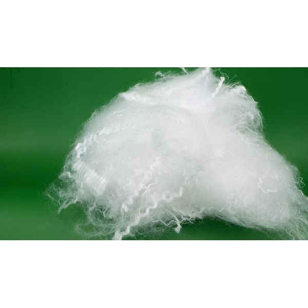 Raw White , 4D*51MM , Solid ,  Polyester Low Melt Fiber Environment Friendly For With High Elasticity