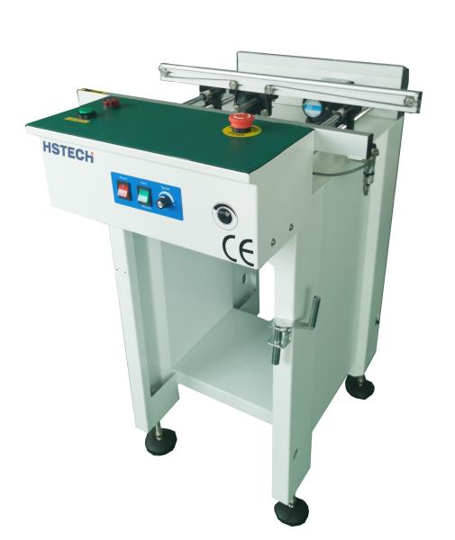 Front Operation Automatic PCB 600mm Length ESD Belt PCB Handling Conveyor