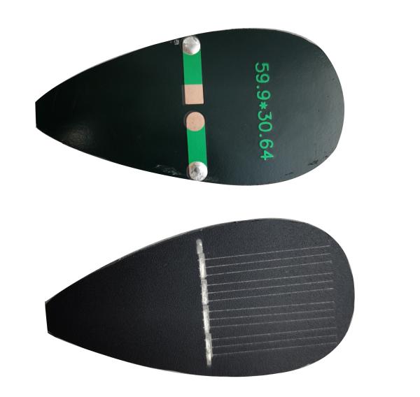 Heavy Duty Handle Foldable Solar Panel PET ETFE Lamination Battery Alligator Clips