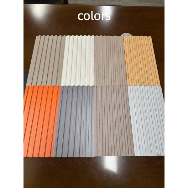 Soundproof 20dB Interior WPC Wall Panel 150*7.8mm With Anti Scratch Coating