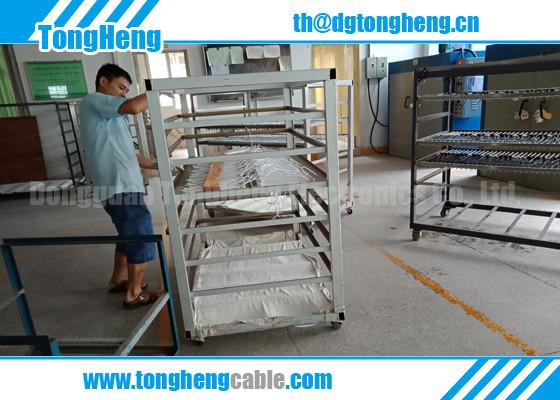 Halogen Free Polyether Reinforced Sheathed Customized Curly Cable