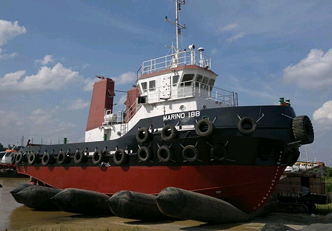 Bolsas de aire para lanzamiento de buques pesados 2.0*16M 10 capas sin fugas de aire