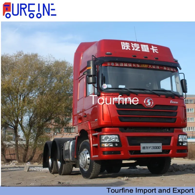 380HP Shacman F3000 6x4 Tractor Head Truck For Heavy duty Logistics Container Transportation
