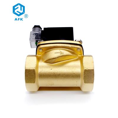 2T-50 baixa pressão 24VAC 2 do bronze N/C válvula de solenoide DN50 do Lpg