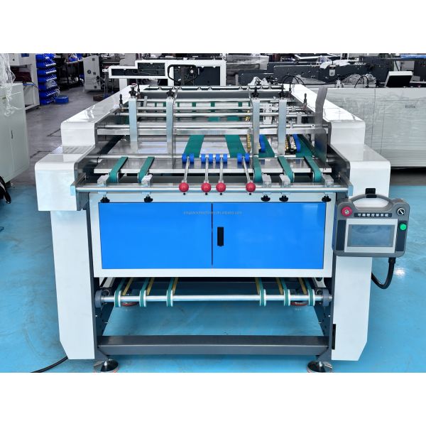 High-Precision Automatic Die Cutting and V Grooving Machine with Automatic Correcting Structure and 10-40m/min Speed