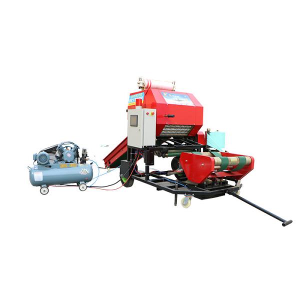 50hz 1000kg/Hr Silage Round Baler Corn Mini Hay Lawn Mower
