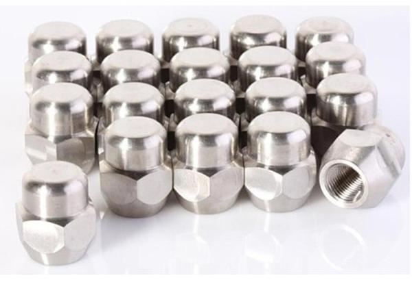 M12 X 1.5 Titanium Wheel Bolts Nuts Anodizing Color For Automotive Car