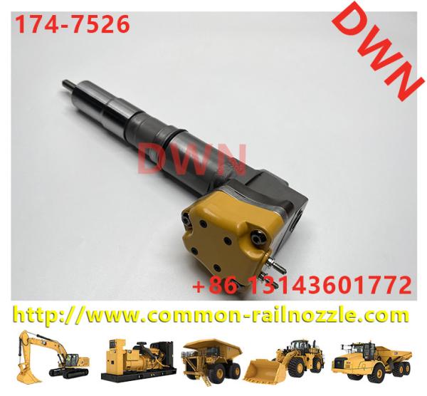 Machine à creuser 3412E moteur injecteur de carburant diesel 174-7526 1747526 pour C-A-T