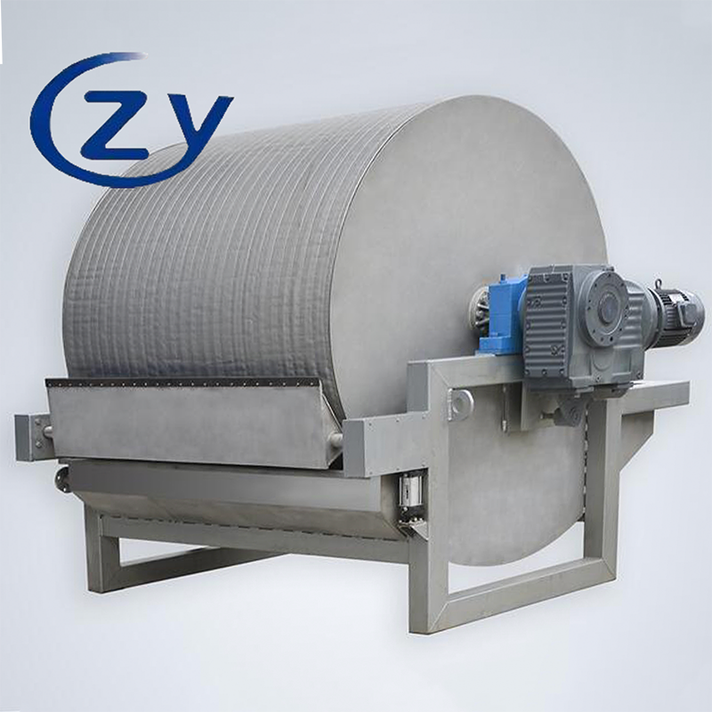 Efficient Cassava Potato Starch Dewatering Equipment Rotary Drum Vacuum Filter Tapioca Dehydrator