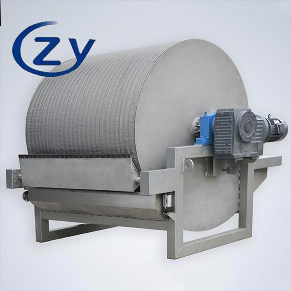 Efficient Cassava Potato Starch Dewatering Equipment Rotary Drum Vacuum Filter Tapioca Dehydrator