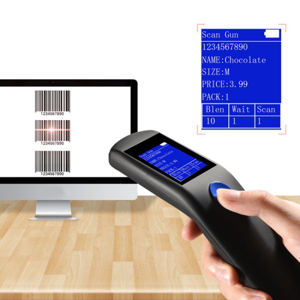 2.4GHz Rechargeable PDF417 Trohestar Barcode Scanner