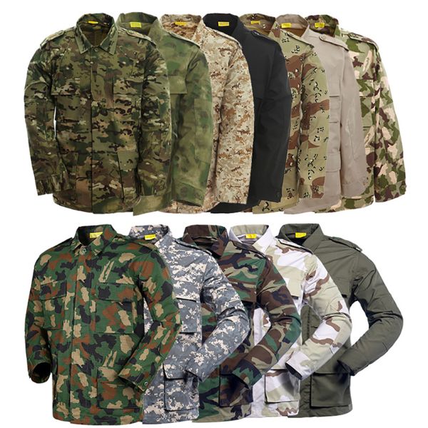 Тканеная рубашка, тактическая рубашка, брюки, камуфляжная одежда для занятий на открытом воздухе