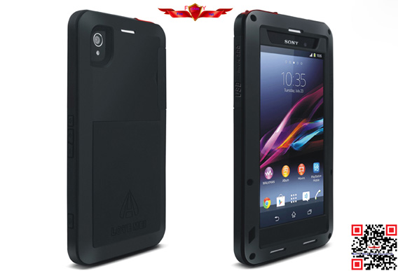 100% Authentic Aluminum Dirtproof/Shockproof/Waterproof Case For SONY Xperia Z1