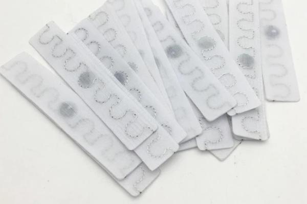 RBC impermeável veste etiquetas laváveis de Rfid/roupa de Rfid etiqueta o material de matéria têxtil