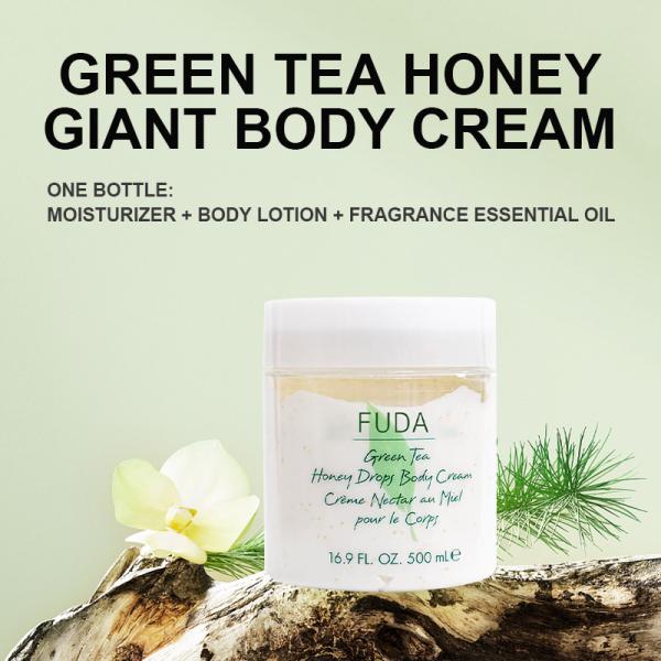 Jumbo Honey Green Tea Body Whitening Cream 500ml Natural Plant Compound Body Skin Soothing