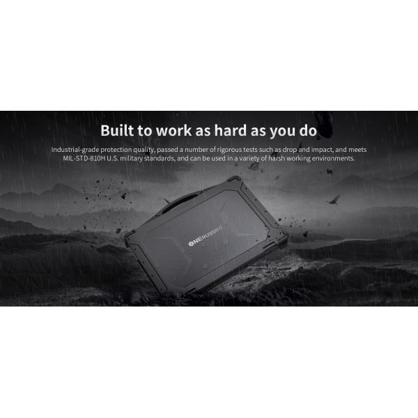 ONERugged N15T 15,6 polegadas Laptop industrial resistente Win11 Intel Core i5/i7 5G RJ45 RS232