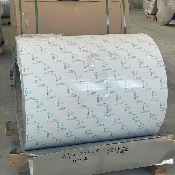 Corrosion Protection Prepainted Coated Aluminum Coil White 0.25-1.0mm
