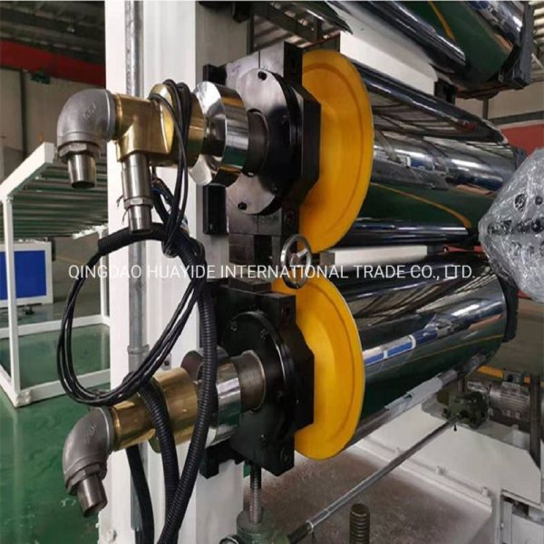 400mm-2000mm PP PE ABS Sheet Extrusion Line Twin Screw Plastic Extruder
