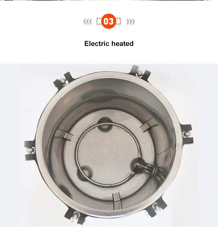 Лаборатория автоматического вертикального стерилизатора автоклава медицинская для стерилизации еды