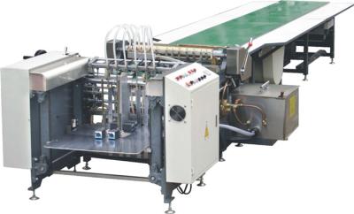 Máquina de colagem de papel inteligente, estrutura da empresa da máquina da cartonagem do presente