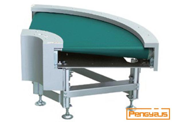 Mini Curve 90 Degrees 2000mm length 40W Curved Belt Conveyor
