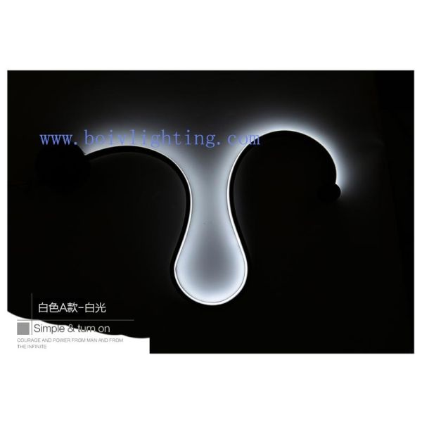 Irom LED Indoor Wall Lamp Originality Curves A Wide Variety Of Styles 1270MM