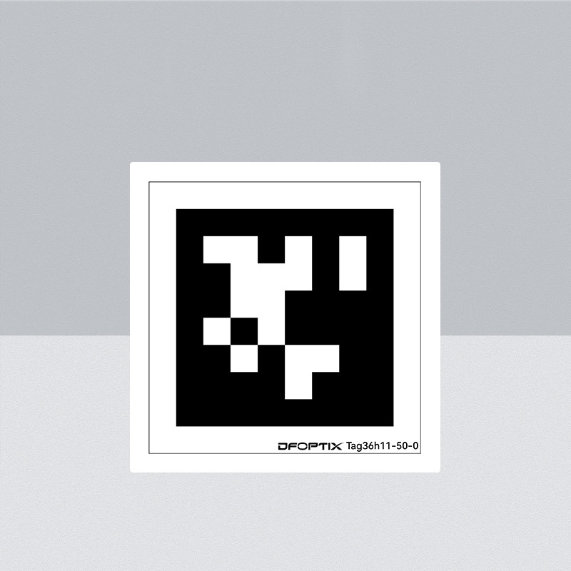 AprilTag QR code label sticker