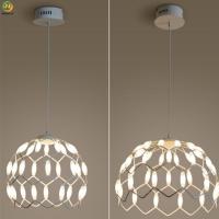Home/Hotel Metals Art Black  LED Personality Simple Modern Pendant Light