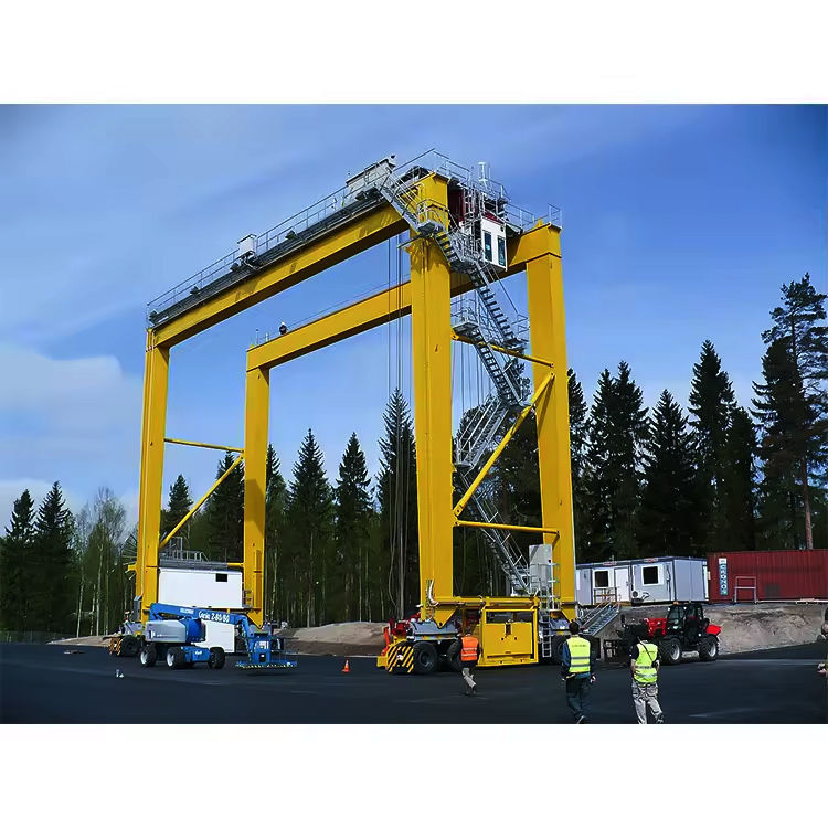 Hot Sale Customizable Hydraulic Port Gantry Crane 5ton Container Crane for Lifting Container