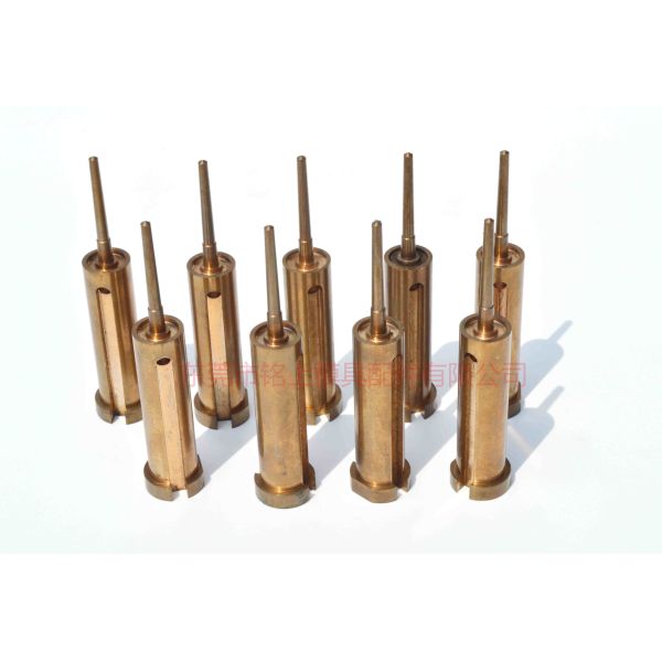 Be-Cu Material Injection Molding Pins with 36-42HRC Hardness and Polish Surface Treatment