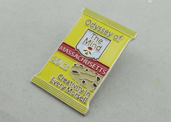 Odyssey of MA Soft Enamel Collecting Pin by Brass Die Struck and Gold Plating