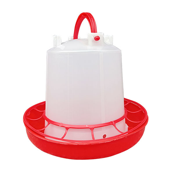Automatic PP Poultry Chicken Drinker Plastic Bell Drinking Bucket