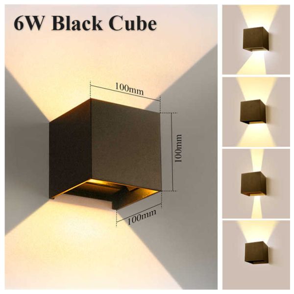 8W LED Indoor Wall Light with Modern Design and 3000K/4000K/6500K Color Temperature