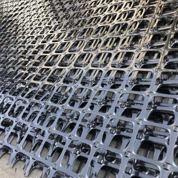 Two Direction Biaxial Plastic Geogrid  2m To 6m Biaxial Polypropylene Geogrid