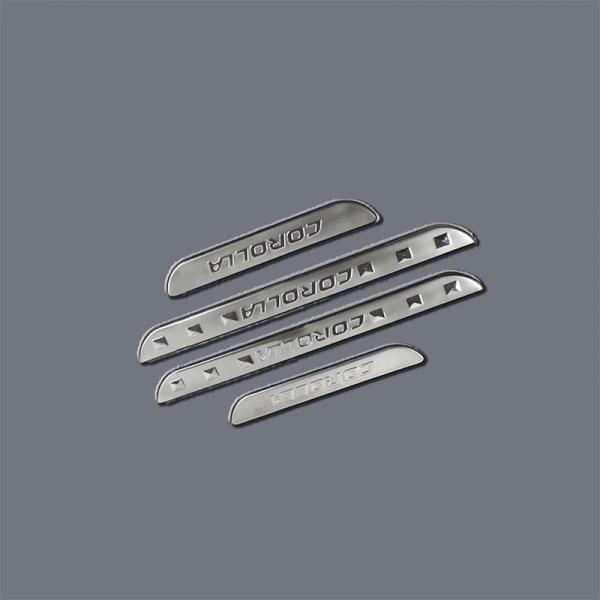 Placas de rodadura de acero inoxidable químico grabado con patrones personalizados