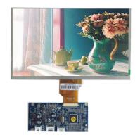 9 pouces Tft 800 * couleur d'espace libre d'interface de SPI de contre-jour de module d'affichage d'affichage à cristaux liquides de matrice de points 480/MCU sans carte PCB 