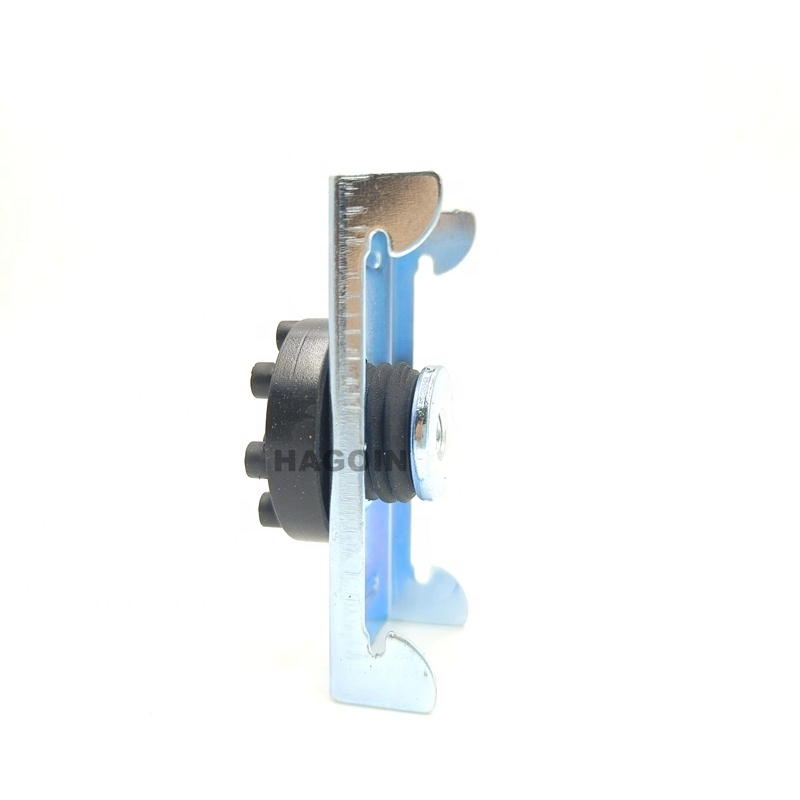 C Type Sound Isolation Resilient Clips Rustproof Drywall Decoupling Clips For Wood Stud