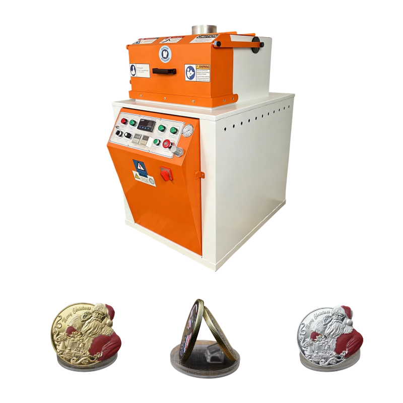 Zinc Alloy Semi-Automatic Vacuum Centrifugal Casting Machine for Christmas