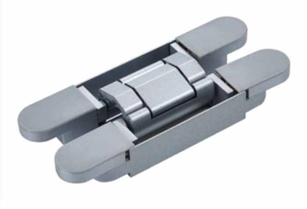 3D Adjustable Hidden Door Hinge Top Opens 180 Degrees In Three Directions For Adjustable Doors