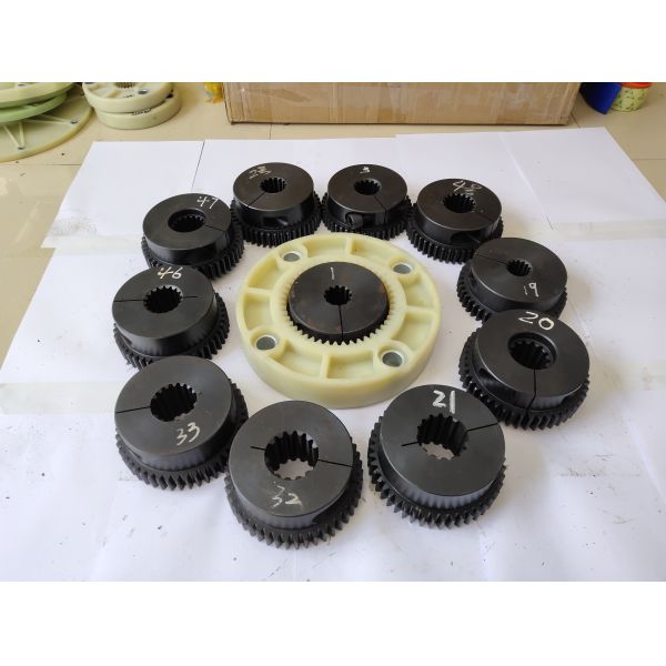 260MM Excavator 46Teeth Coupling Connection Plate