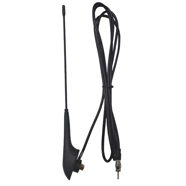 Customized DAB AM/FM Universal Stainless Steel High Gain Car Radio Antenna with High Reception Durable & Easy Install