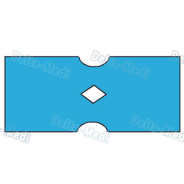 Устранимые стерильные гинекология/цистоскопия задрапировывают с равниной апертур