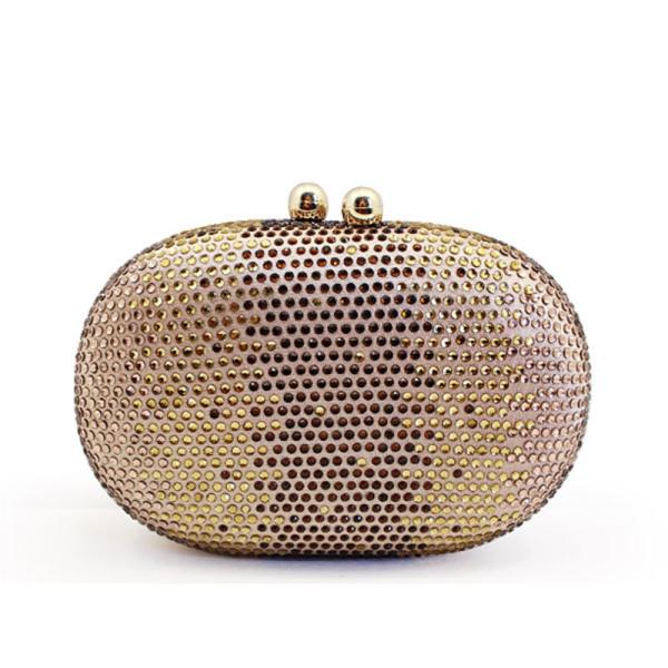 2016 new European and American women diamond hard case evening bag trend