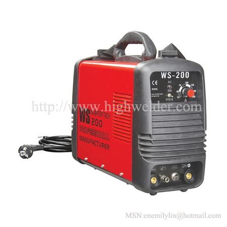 Inverter DC TIG/MMA Welder, Welding Machine-WS-200(B2)-Plastic style
