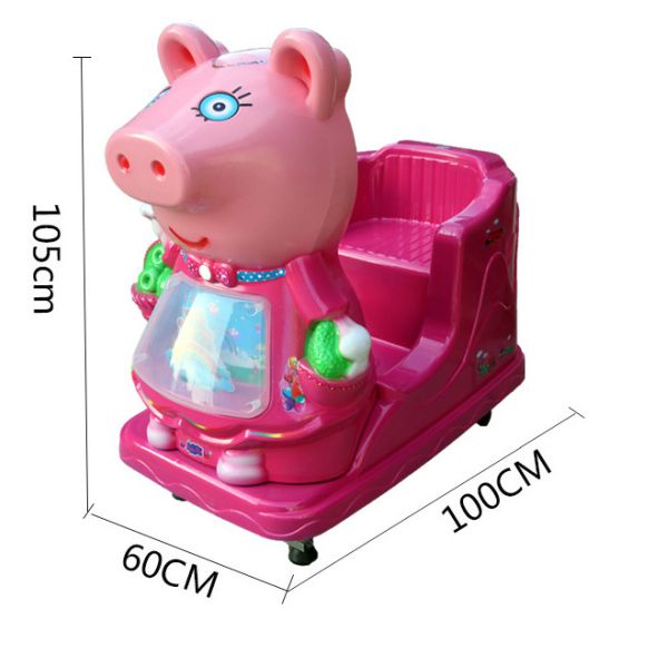 Metal + Plastic Kids Riding Machine Amusement Baby Ride On Animal