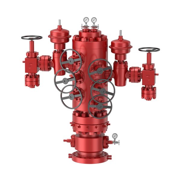 Threaded Oil Gas Wellhead Equipment With Painted Surface Treatment