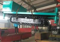 Perforadora horizontal del pozo de agua, aparejo de taladro montado correa eslabonada de XY-1A
